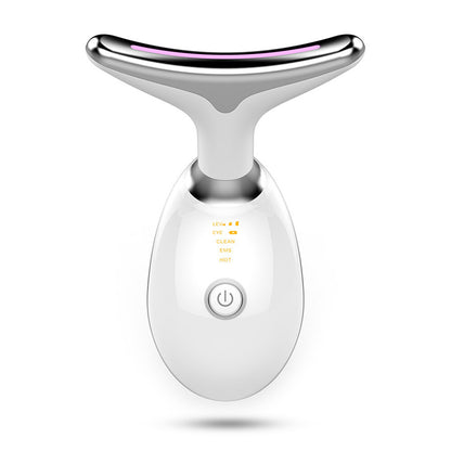 EMS RED LIGHT THERAPY FACE NECK LIFT WRINKLE REMOVER TIGHTEN MASSAGER